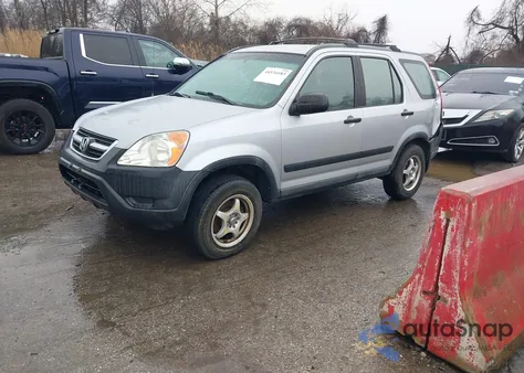 2003 Honda Cr-V Lx из США, поврежденный, VIN SHSRD68493U106788